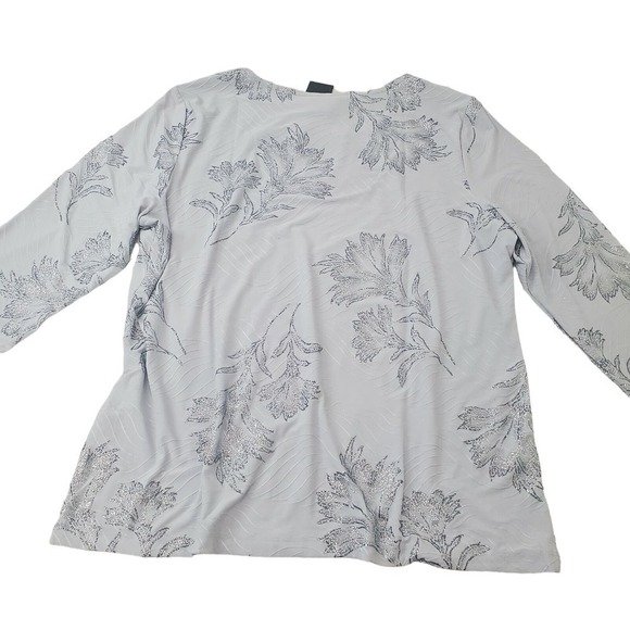 JM Collection Keyhole Jacquard Hardware Top Silver Gunmetal Combo S - Picture 3 of 3